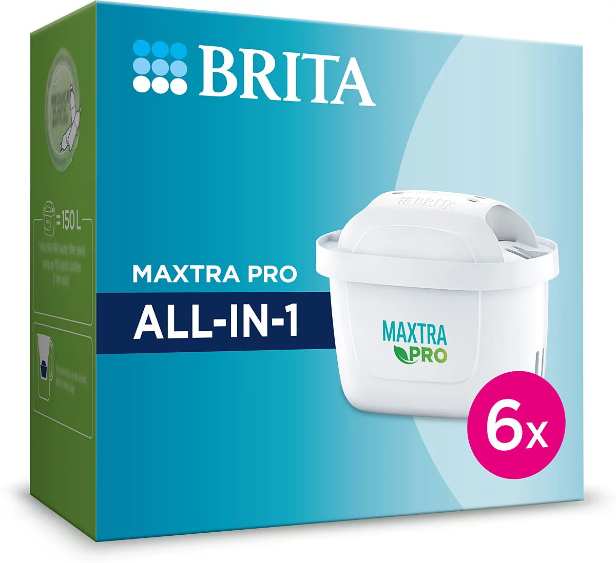 FILTRE BRITA MAXTRA PRO | All in One - PACK DE 6